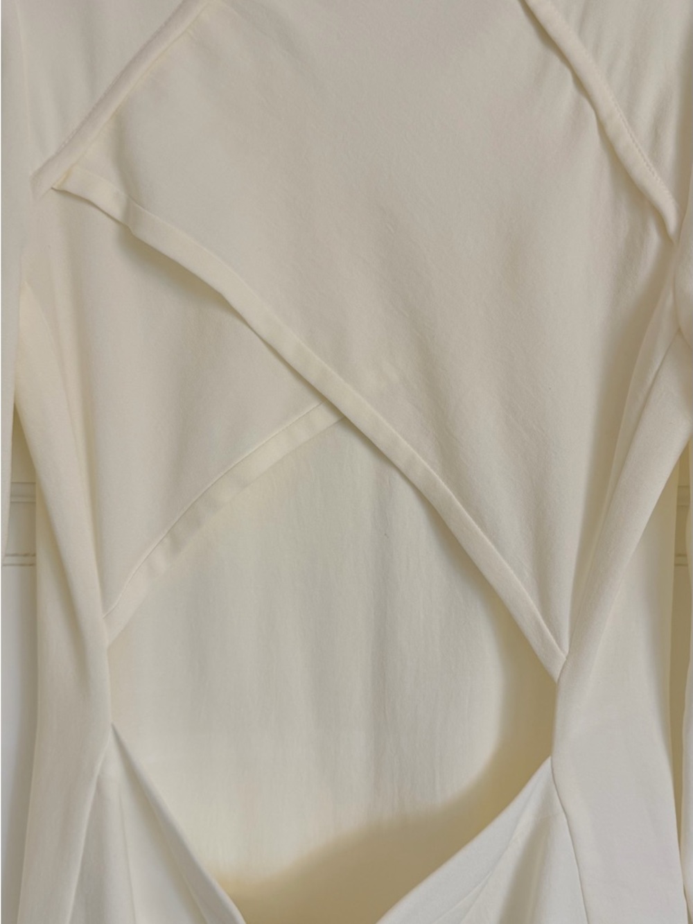 IRO Cream Long-Sleeve Round-Neck Dress - Picture 5 of 7